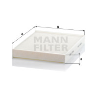 Фильтр салона MANN-FILTER CU 2842